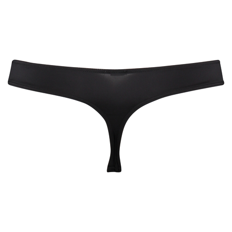 Sheila stripe thong, Czarny