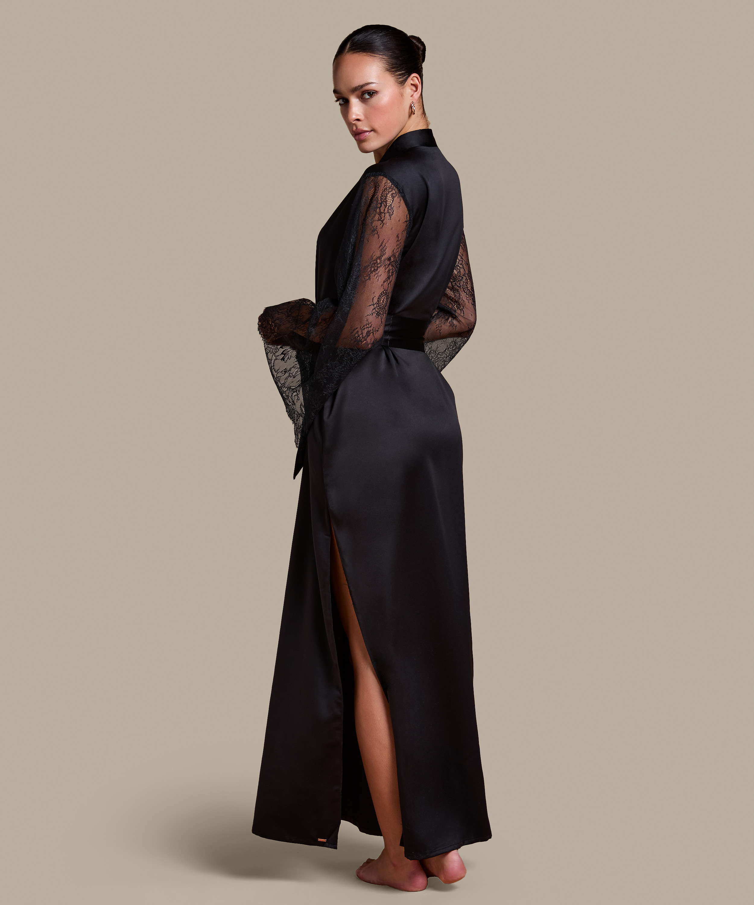 Kimono Camille, Czarny, main