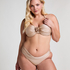 Top od bikini Lima Bandeau, Beżowy