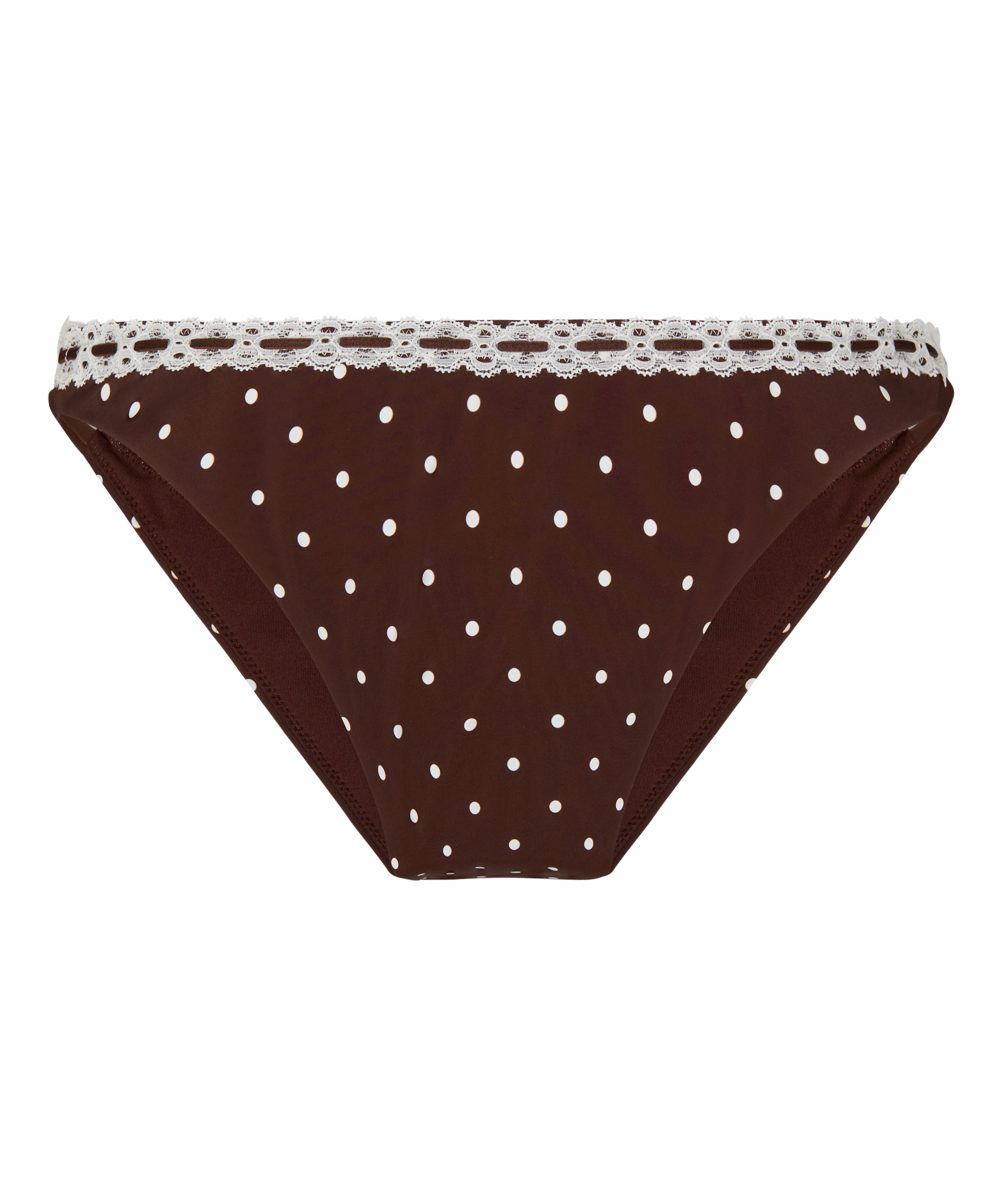 Nieusztywniany Biustonosz Bikini z Fiszbinami Algarve, Brązowy, main
