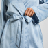 Kimono Kwiatowy Wz&oacute;r, Niebieski