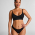 Tr&oacute;jkątny biustonosz bralette Dide, Czarny
