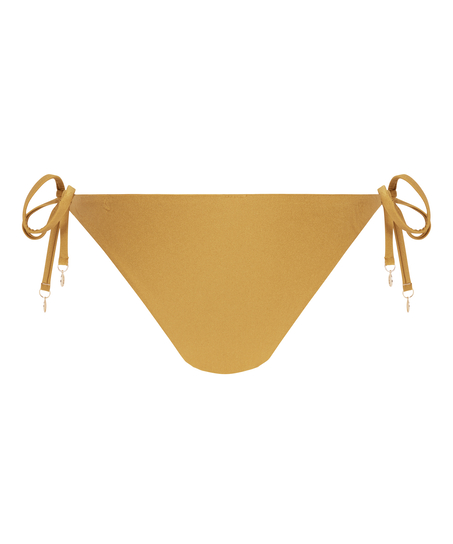 Figi od bikini Boho Cheeky, Żółty