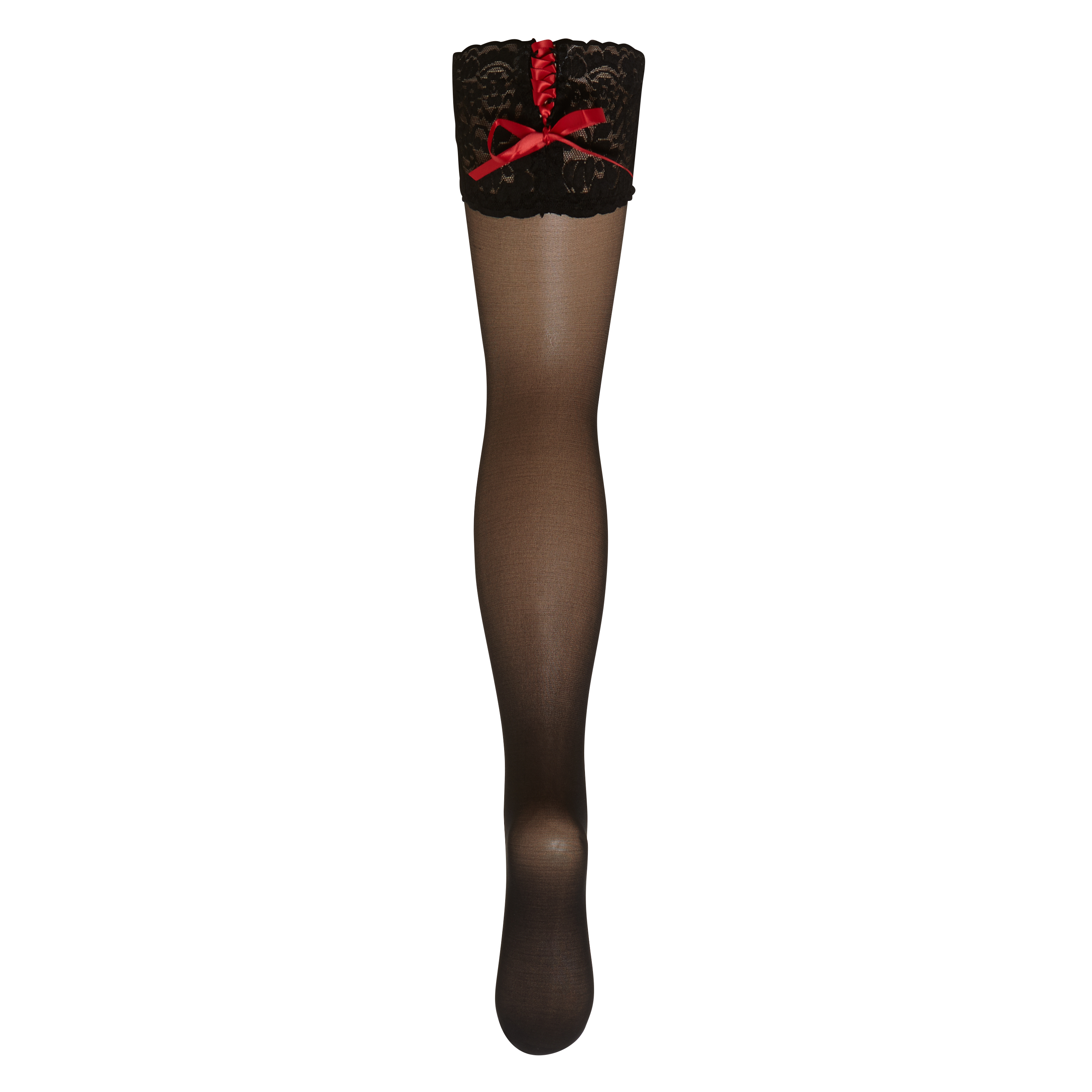 Hold-ups fancy ribbon, Czerwony, main