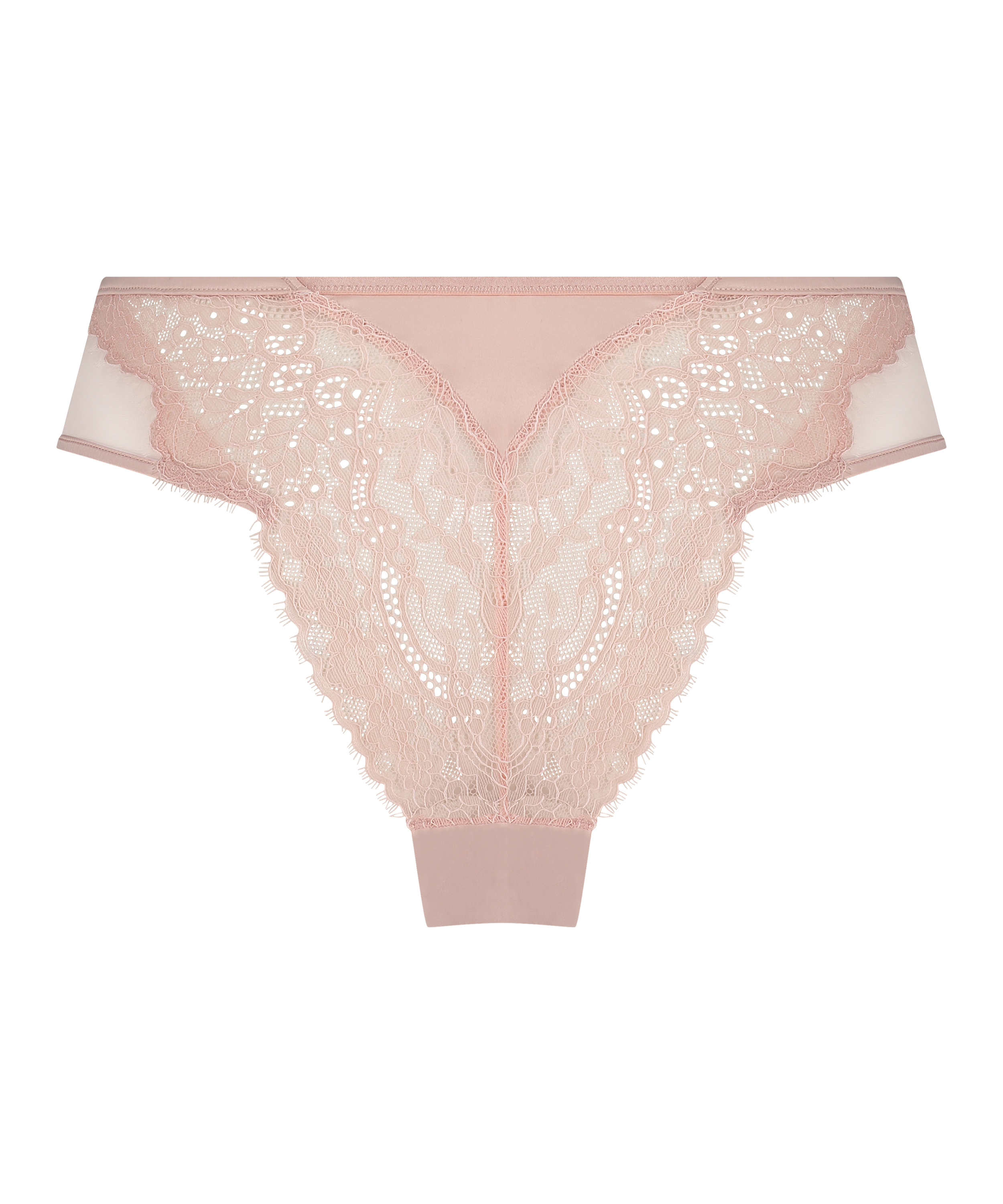 Majtki brazylijskie z wysokim wycięciem Nicole, R&oacute;żowy, main