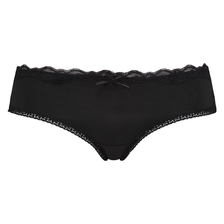 Brazyliany z mikrofibry, Czarny