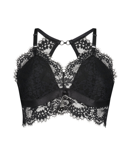 Braletka Curvy Olivia, Czarny