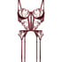 Gorset Olivia, Czerwony