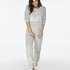 PJ Fleece Fairisle, Szary