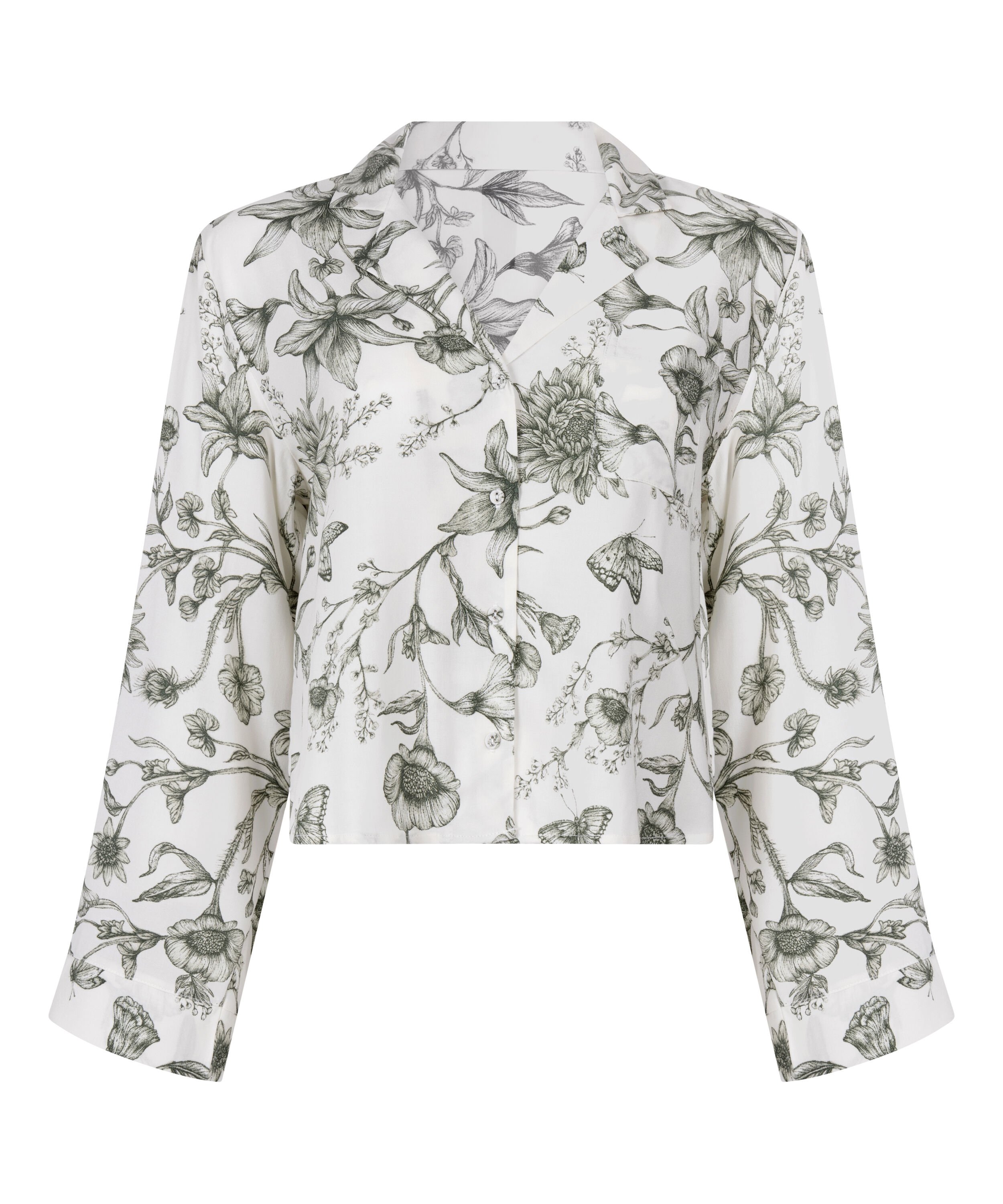 Top piżamowy Storylover, Biały