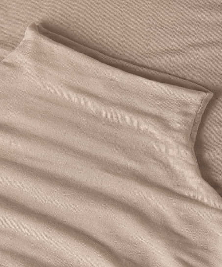 super miękki golf z kaszmirem top, Brązowy