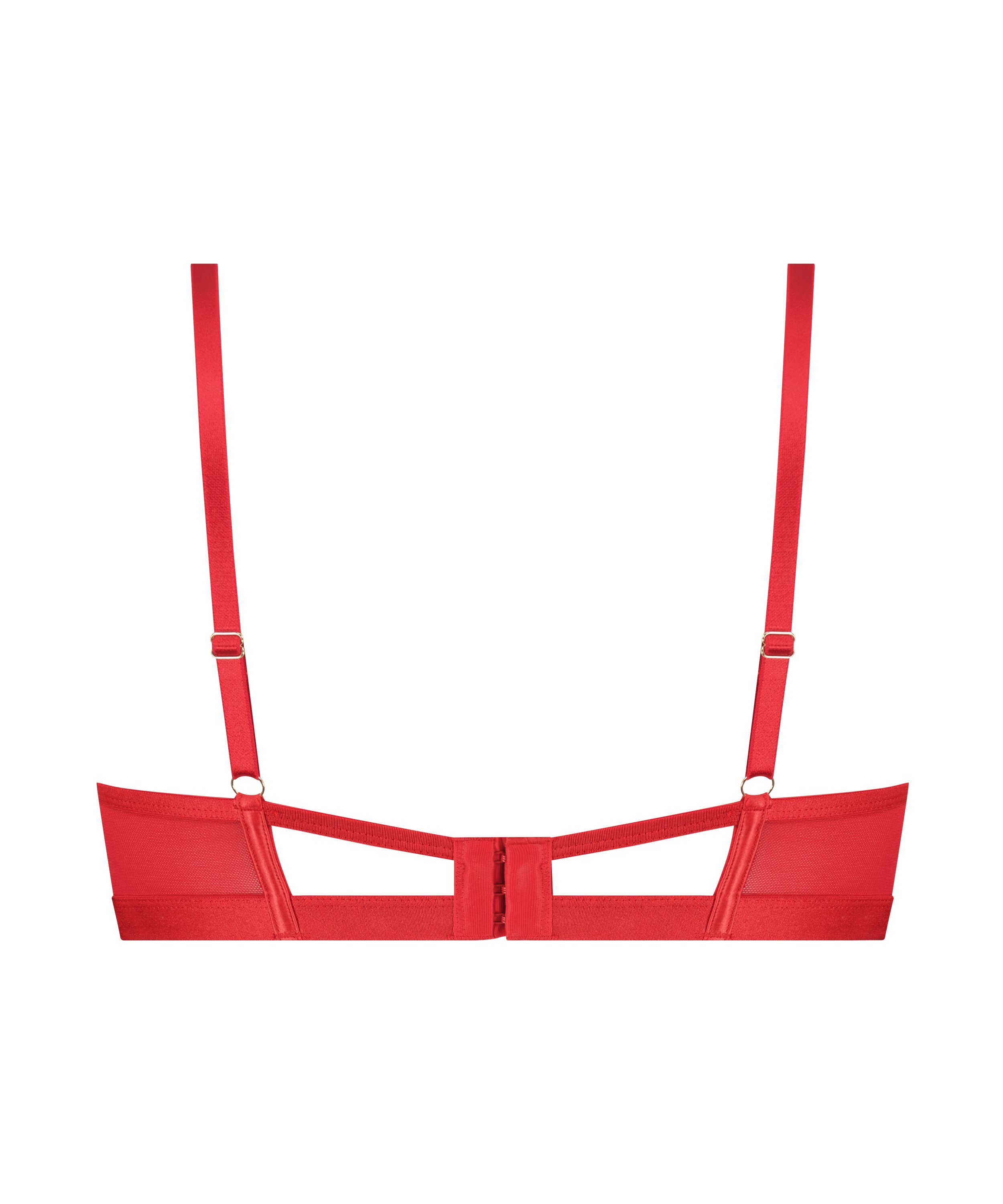 Biustonosz nieusztywniany z fiszbinami Bellini, Czerwony, main