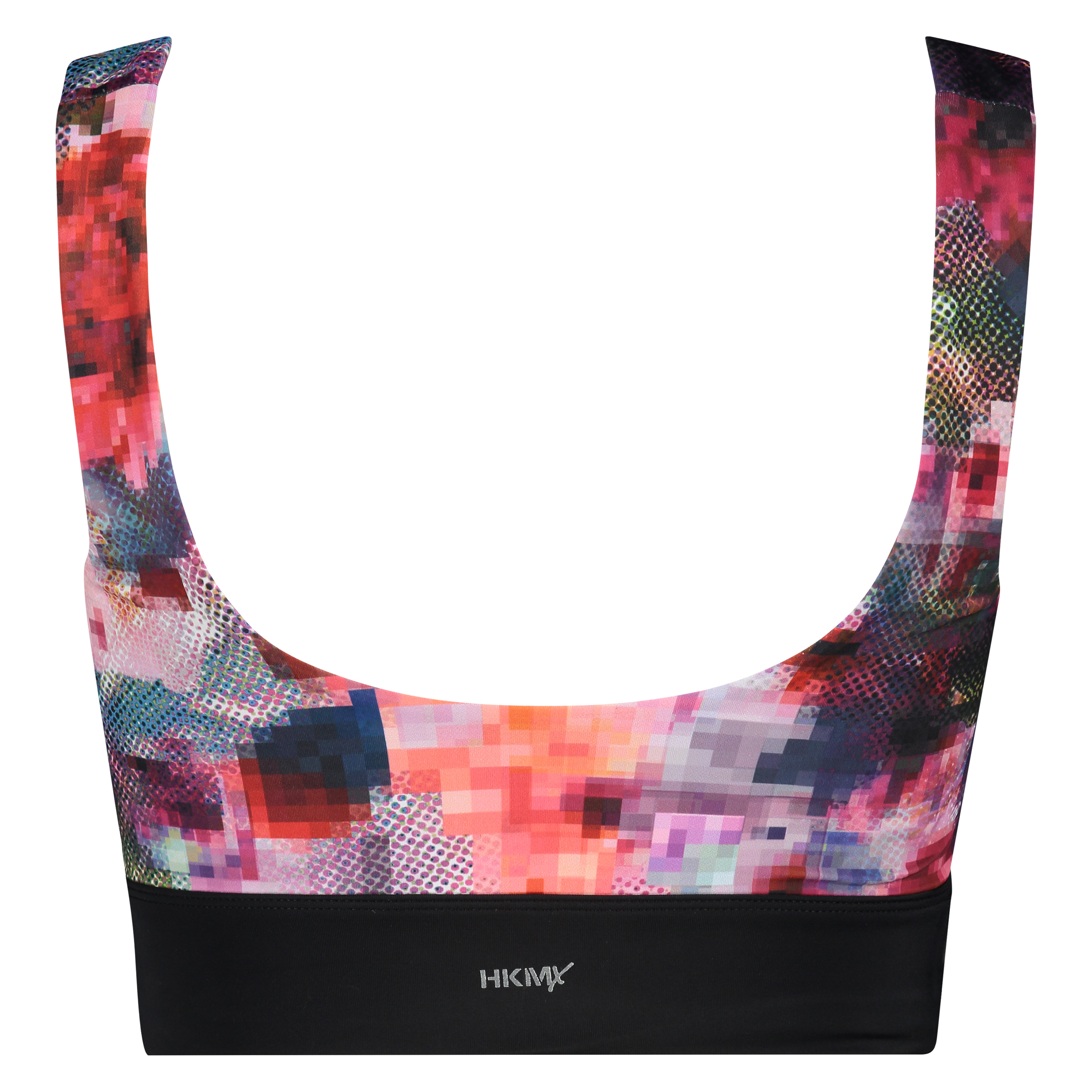 HKMX The Flex sports bra level 1, Czerwony, main