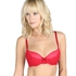 Padded underwired bra Roxy, Czerwony