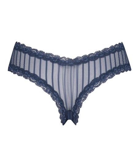 Brazyliany V-shape Mesh, Niebieski