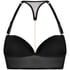 Biustonosz push-up Amel, Czarny