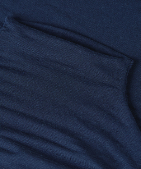 super miękki golf z kaszmirem top, Niebieski