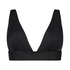 G&oacute;ra od bikini typu tr&oacute;jkąt Luxe, Czarny
