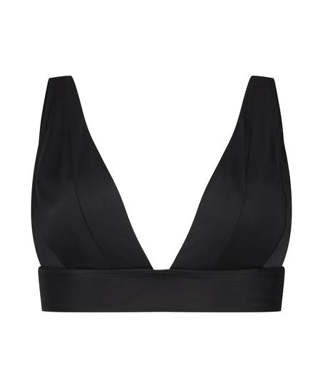 G&oacute;ra od bikini typu tr&oacute;jkąt Luxe, Czarny