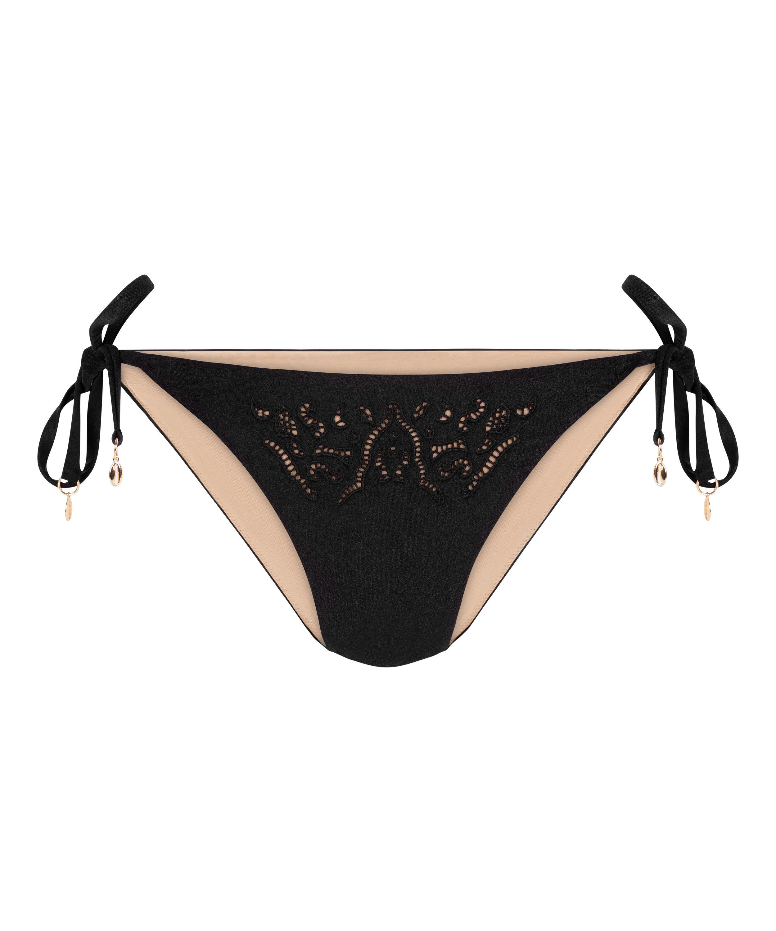 Figi od bikini Boho Cheeky, Czarny, main