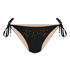 Figi od bikini Boho Cheeky, Czarny