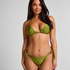 Majtki Bikini Wysoko Krojona Yucatan, Zielony