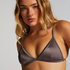 Tr&oacute;jkątna g&oacute;ra od bikini Luna, Szary