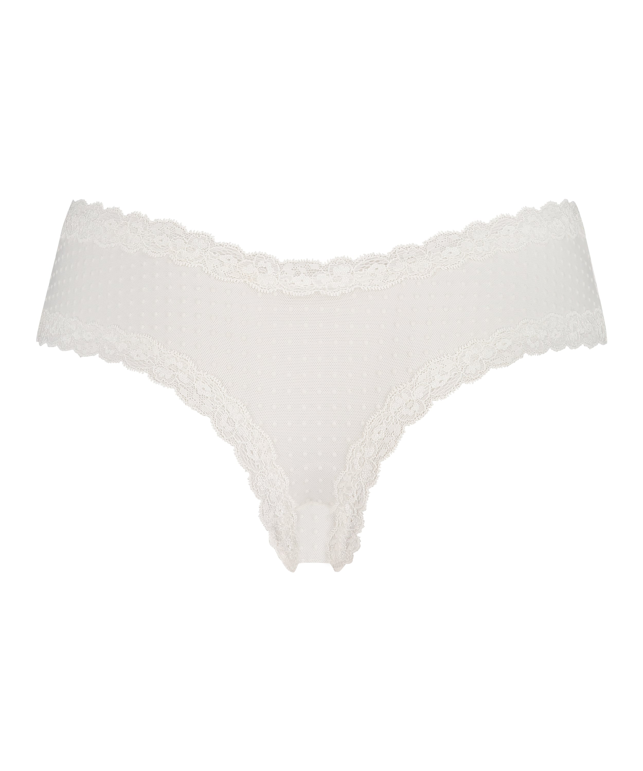 Brazyliany V-shape Mesh, Biały, main