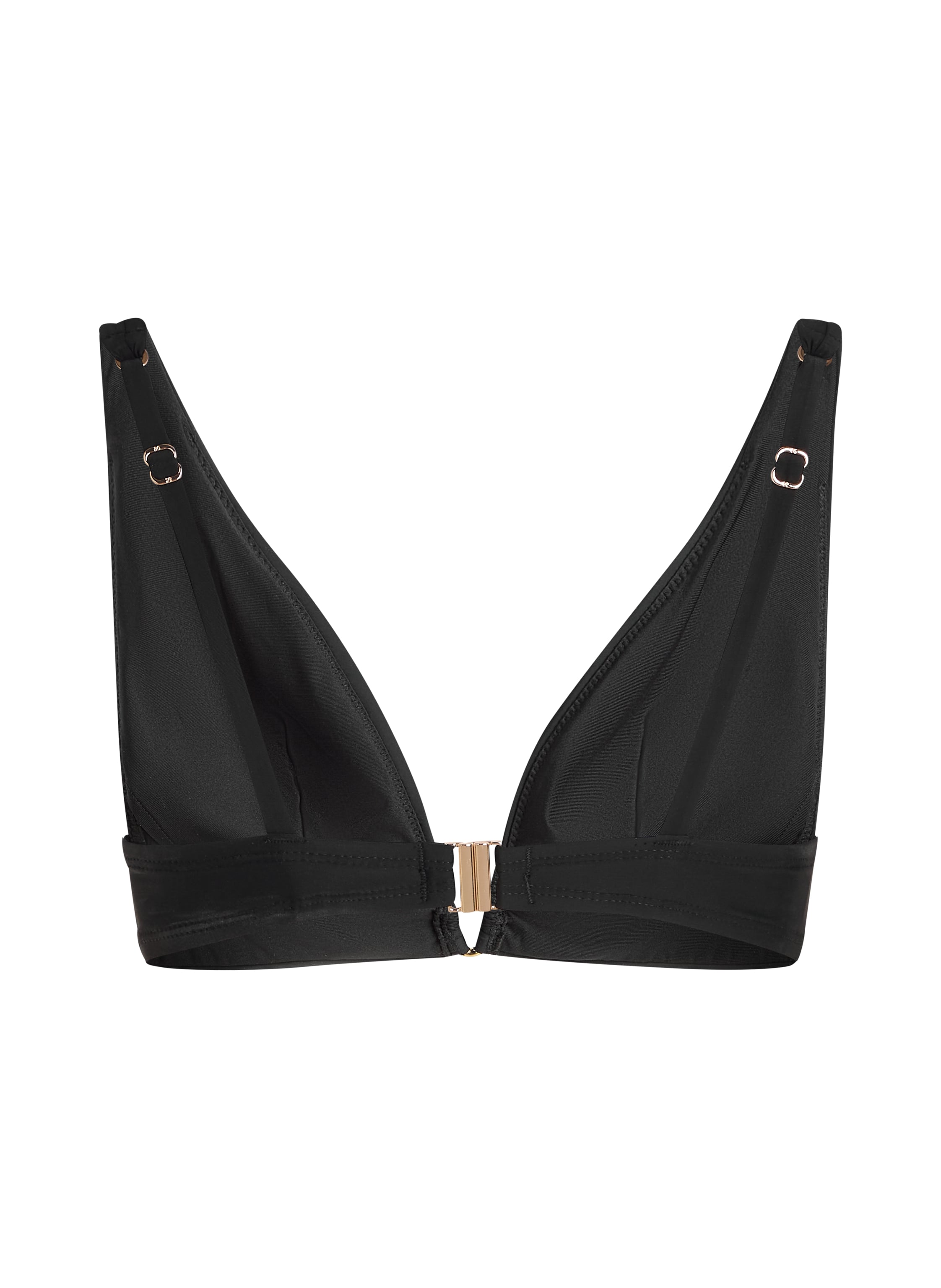 Tr&oacute;jkątna g&oacute;ra od bikini Luna, Czarny, main