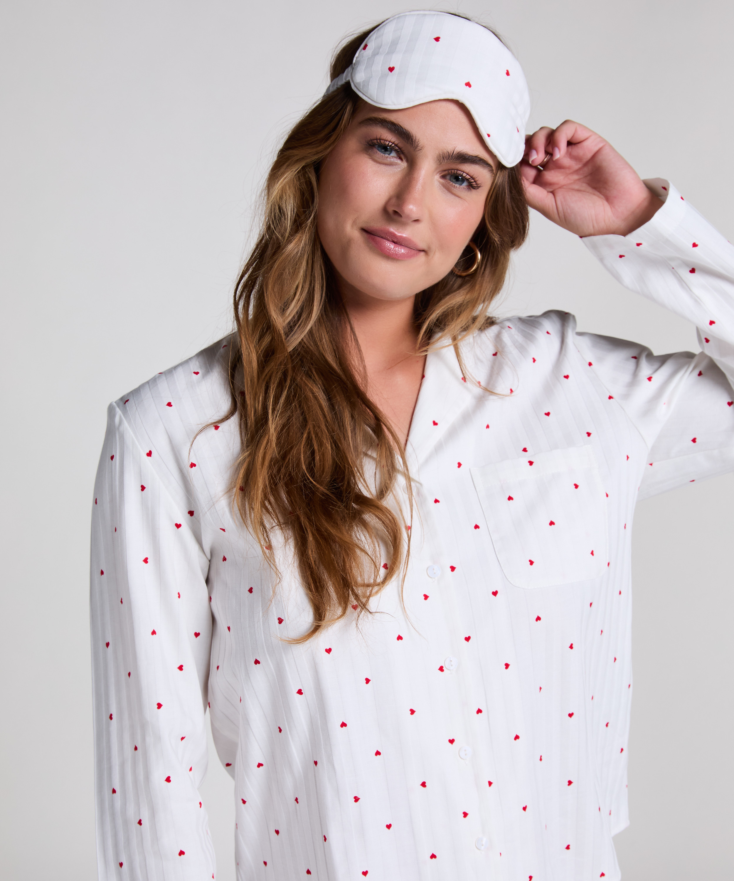 Maska do spania, Biały, main