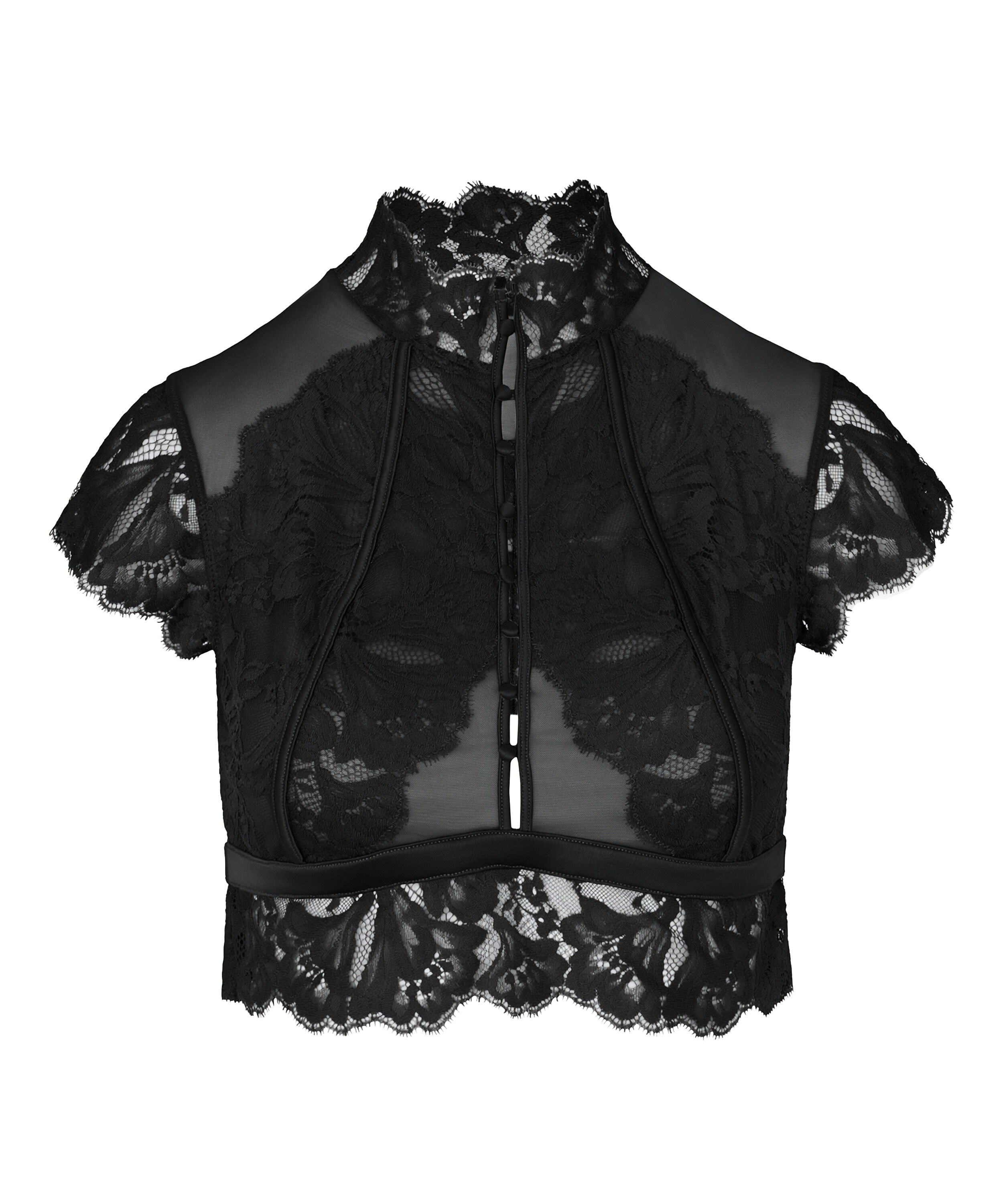 Bralette Amelia, Czarny