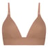 Tr&oacute;jkąt Bralette Smooth, Brązowy