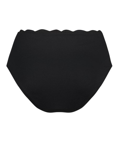 Majtki Bikini Rio Scallop, Czarny