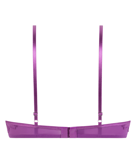Biustonosz nieusztywniany z fiszbinami Ingrid, Fioletowy