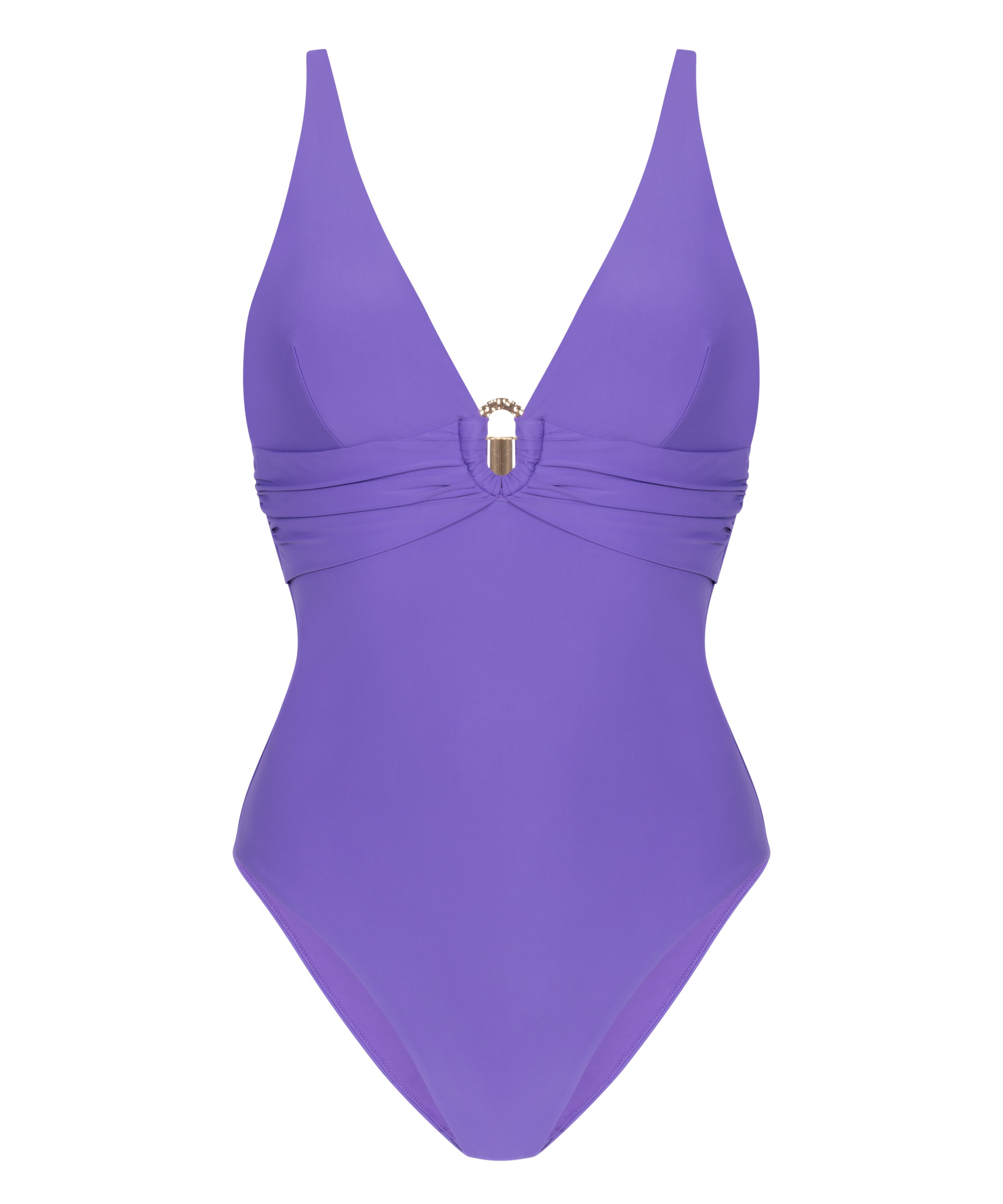 Modelujący Kostium Kąpielowy Luxe, Fioletowy, main