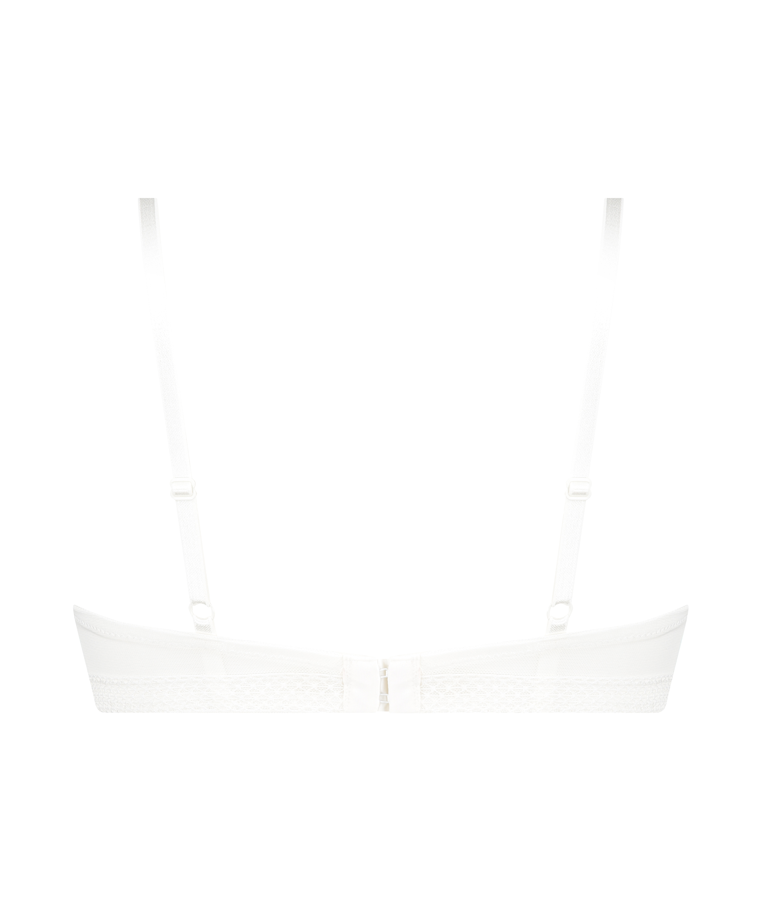 Usztywniony biustonosz maximizer z fiszbinami Bessie, Biały, main