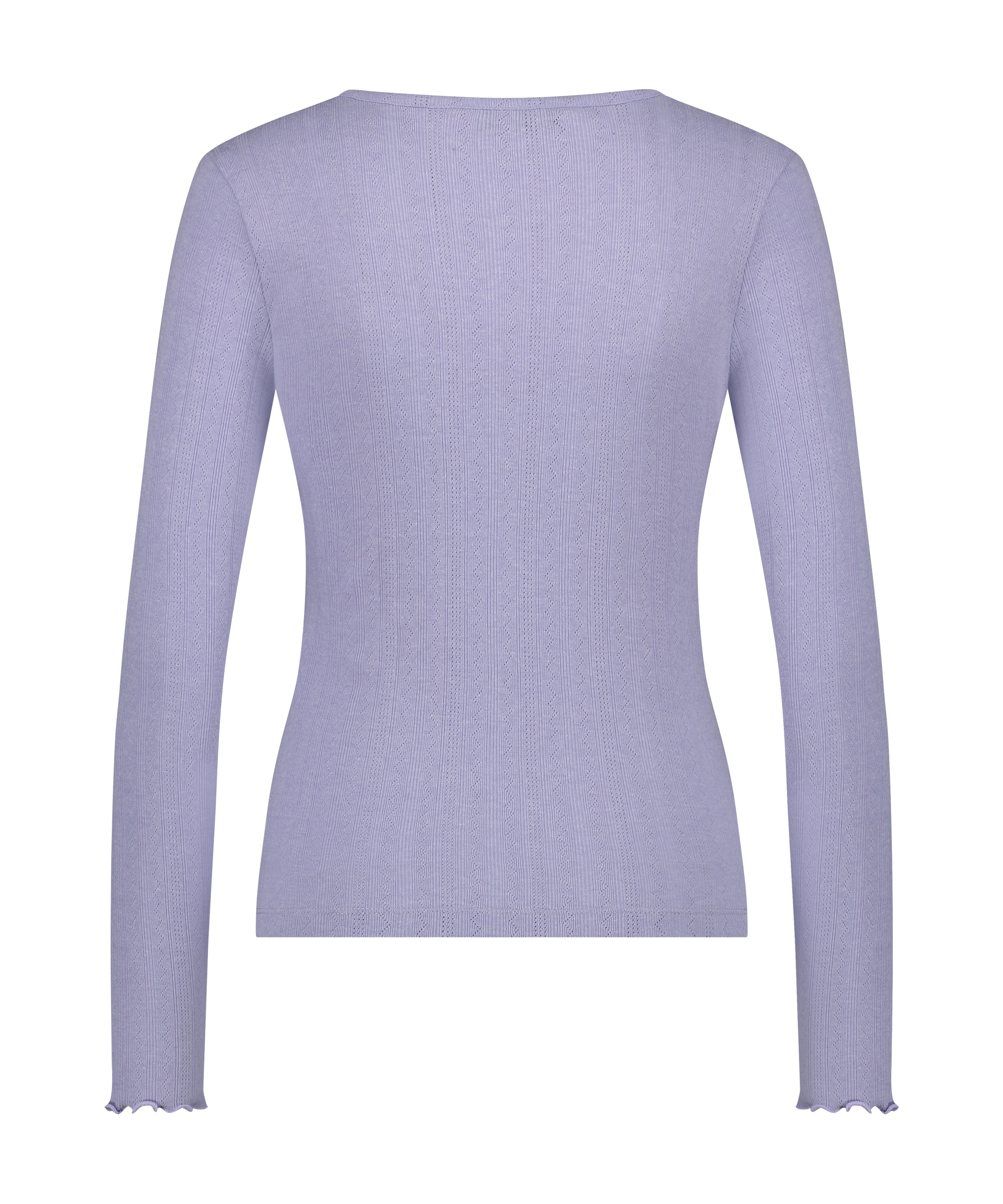 Top od piżamy Henley, Fioletowy, main