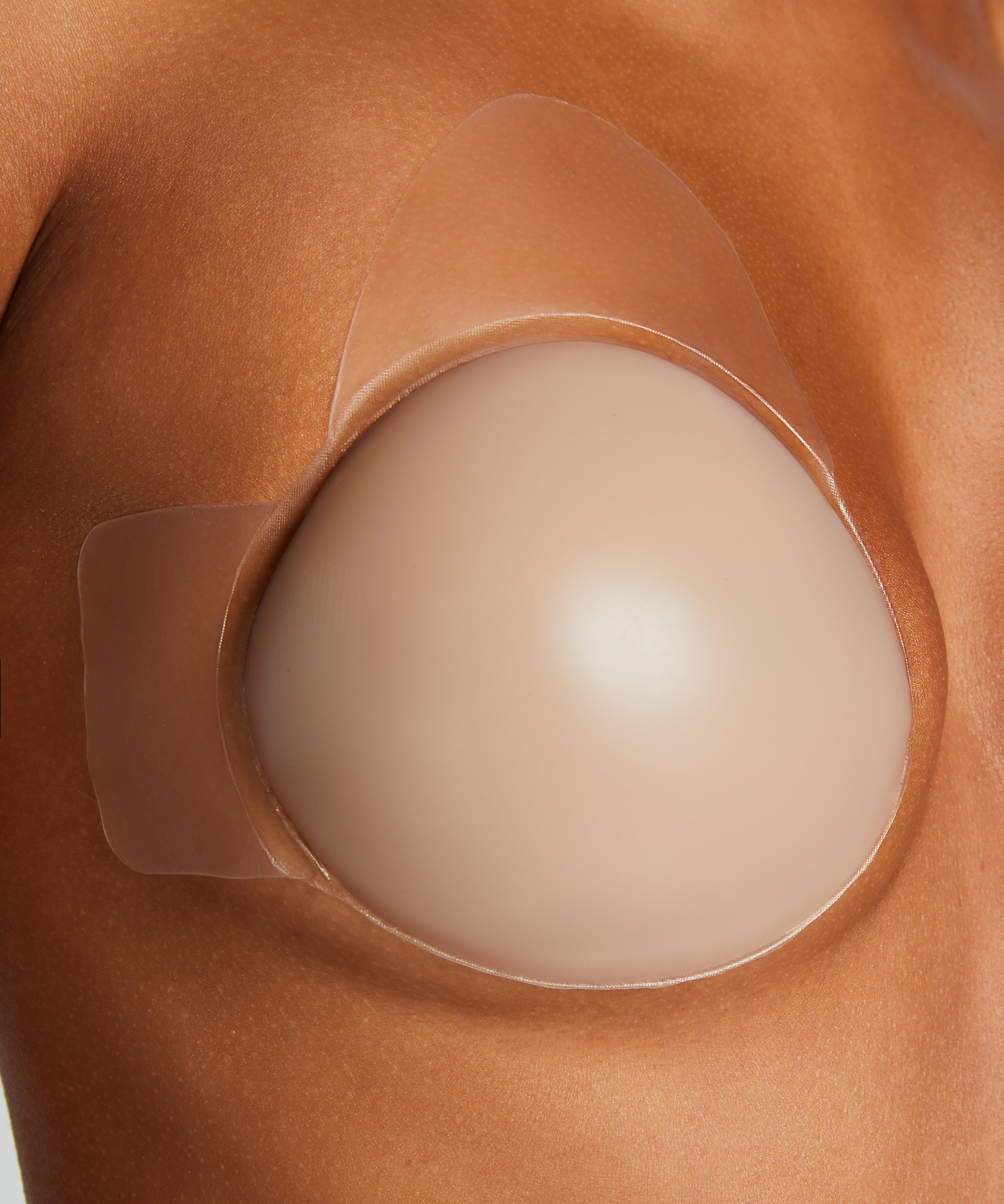 Przyklejane miseczki unoszące biust, Beżowy, main