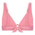 Triangle Bikini Top Luxe, R&oacute;żowy
