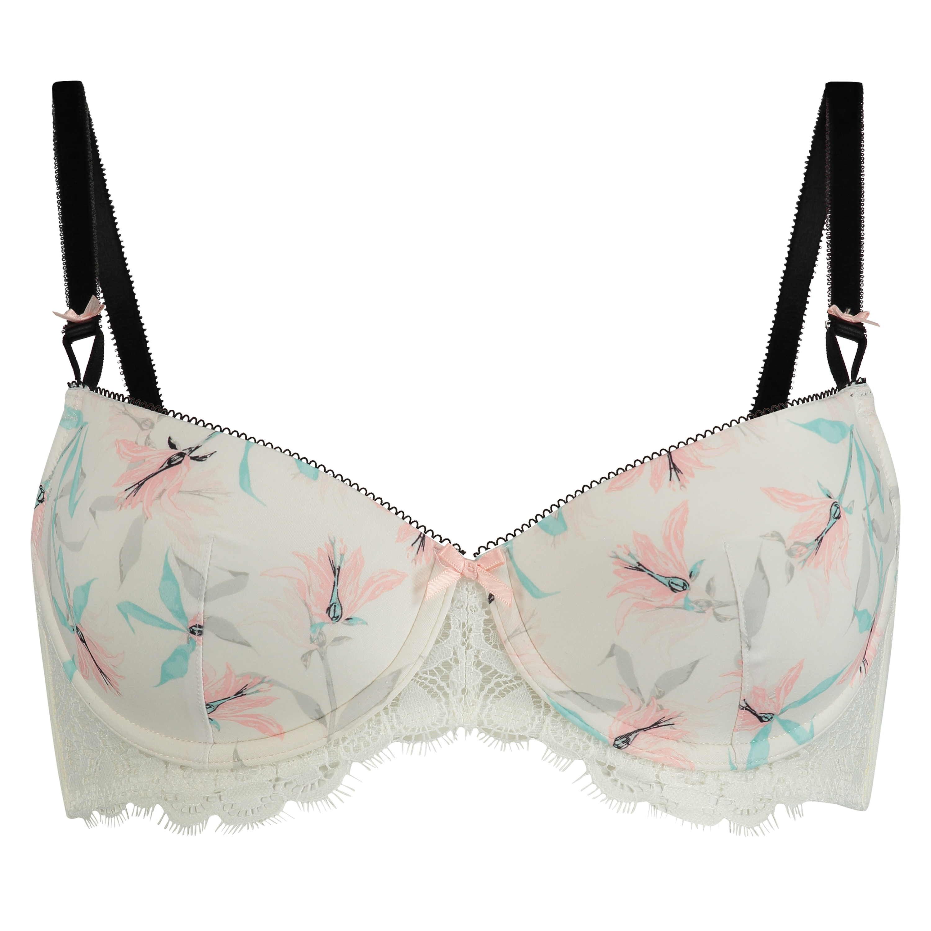 Vanessa Padded Underwired Bra, Biały, main