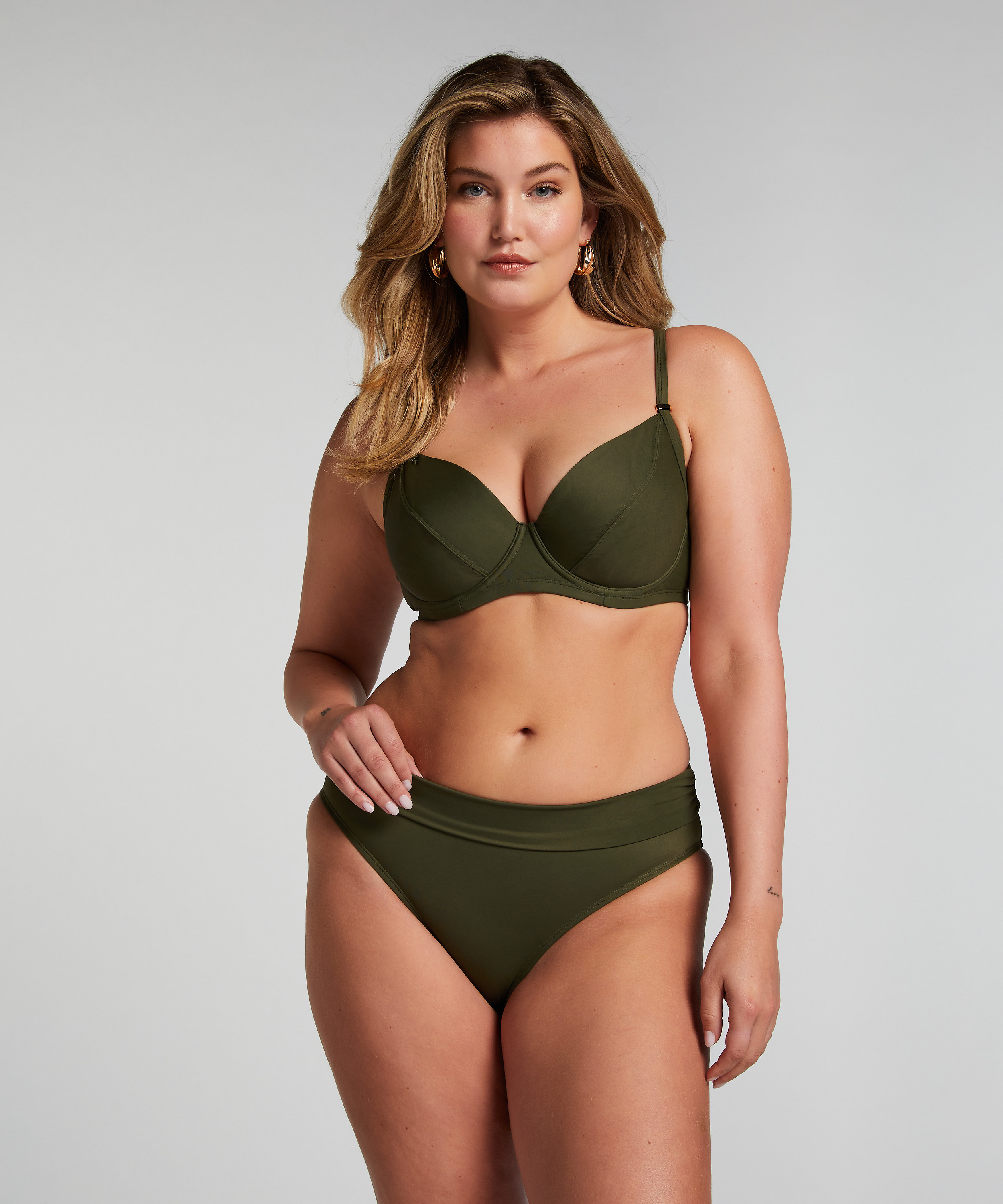 Majtki Bikini Rio Luxe, Zielony, main