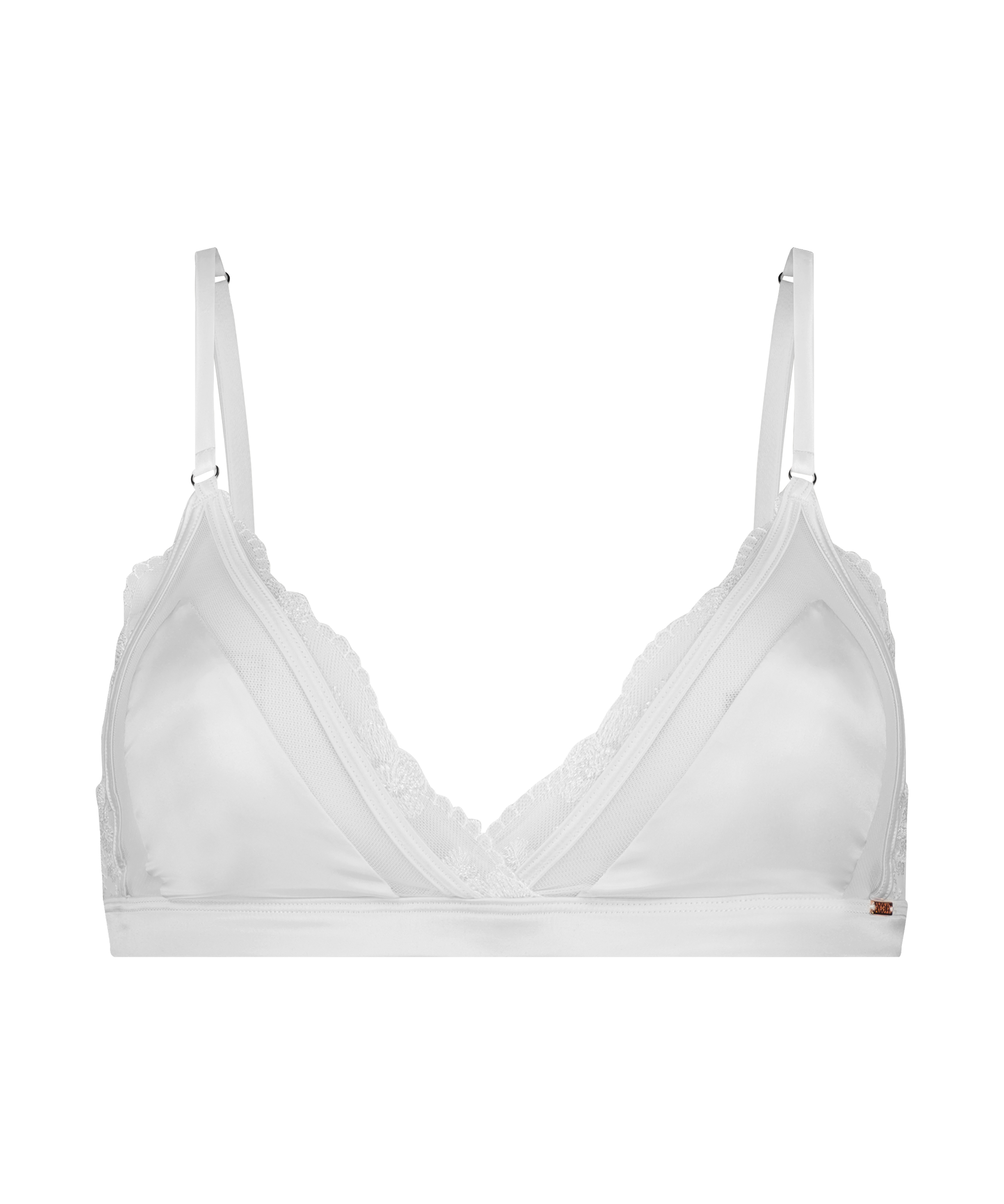 Biustonosz bralette Celine, Biały, main