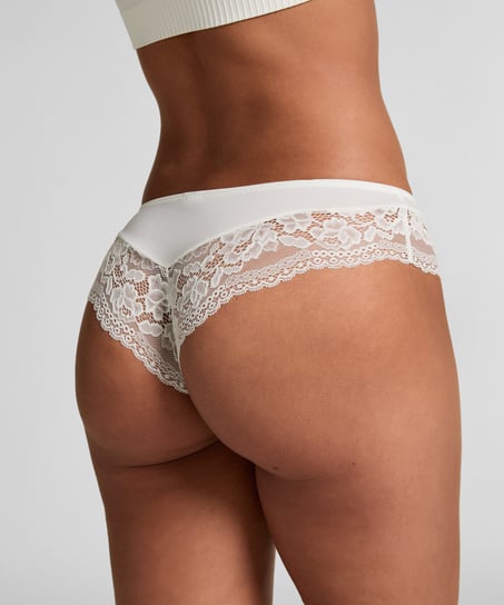 Szorty brazyliany Valencia, Biały