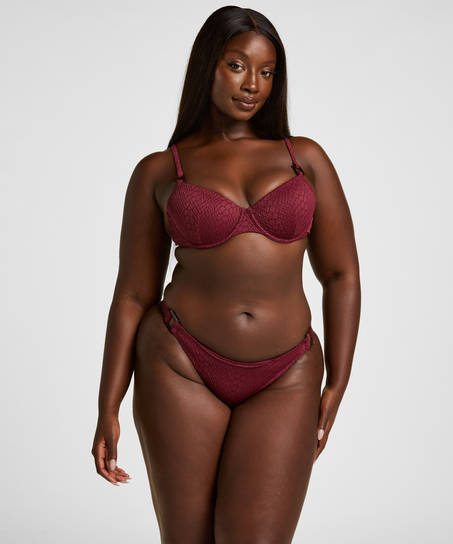 Tr&oacute;jkątny Top Bikini Aruba, Fioletowy