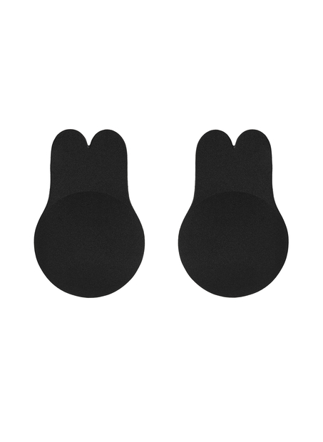 Przyklejane miseczki unoszące biust, Czarny