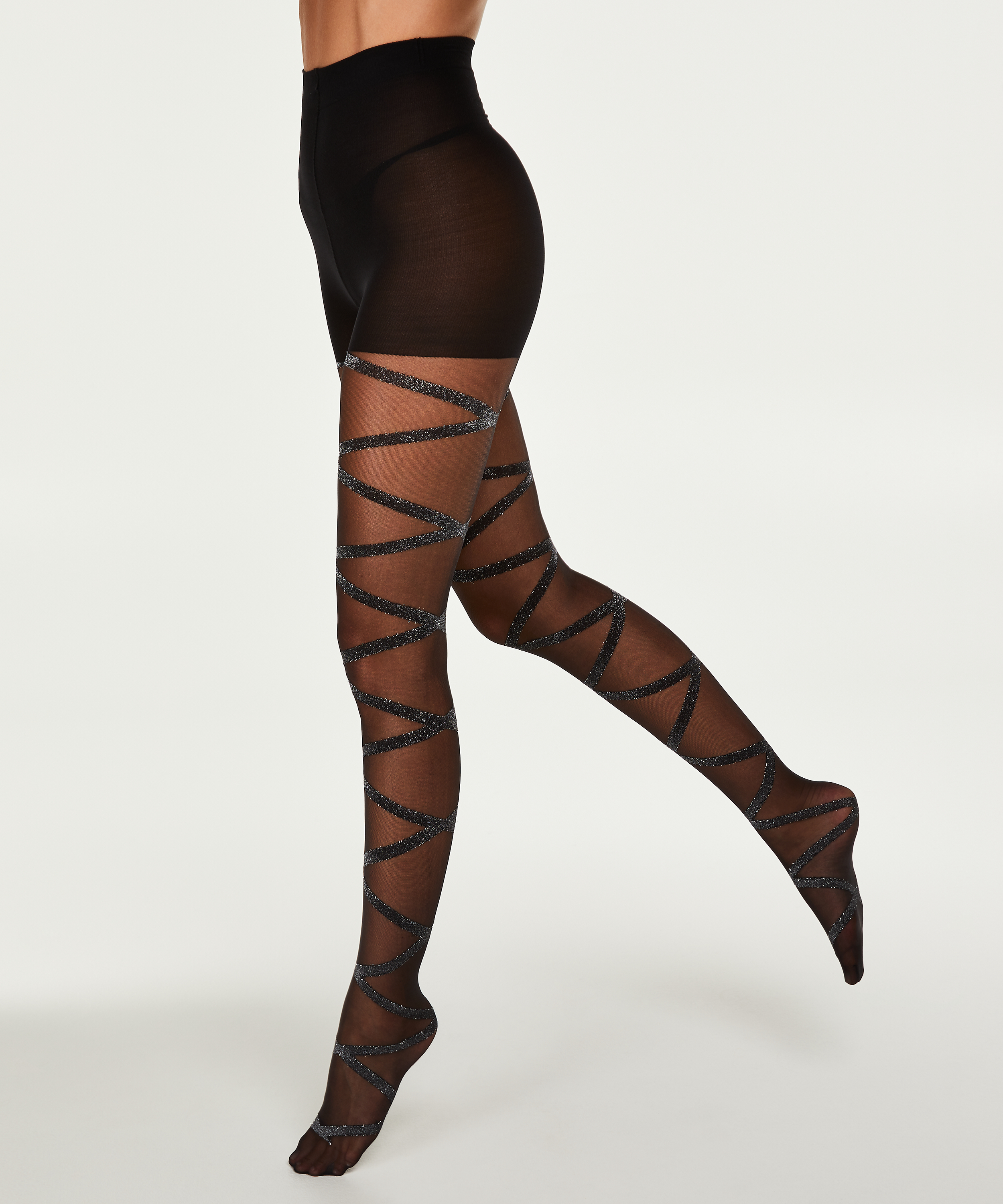 20 Denier Rajstopy Gladiator, Czarny, main