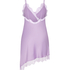 Slipdress Asymmetric, Fioletowy