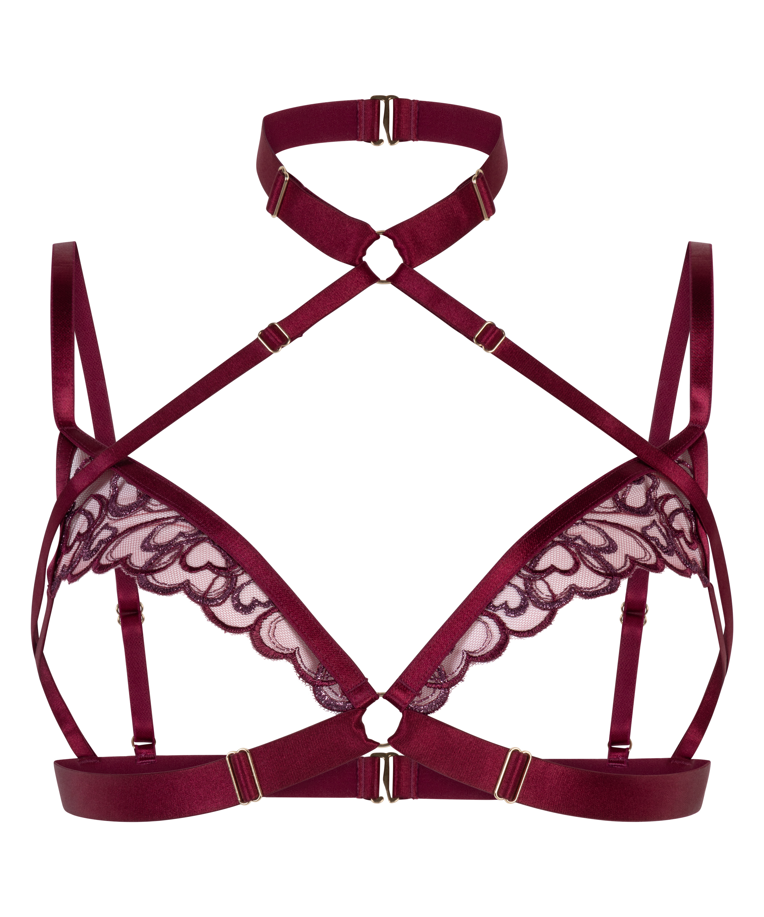 Top-harnas Scarlett, Czerwony, main