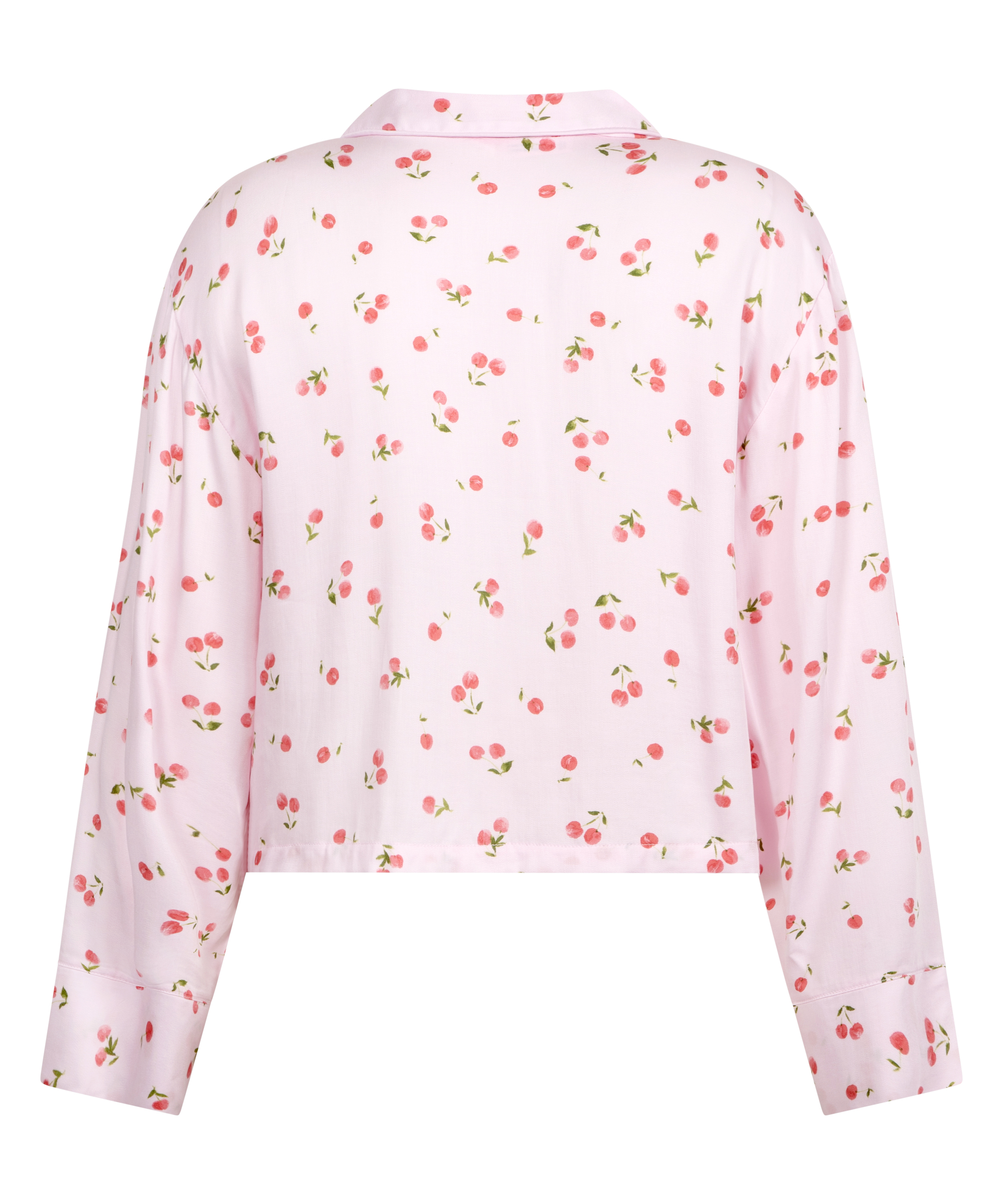 Kurtka z satyny z długimi rękawami, R&oacute;żowy, main