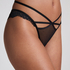 Majtki brazylijskie Joy Fancy Mini, Czarny